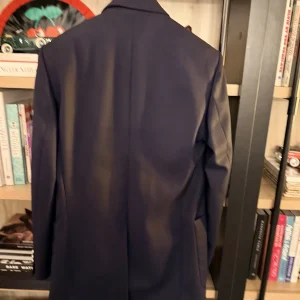 Balmain Double-Breasted Navy Blazer