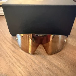 Versace Mirrored Shield Sunglasses