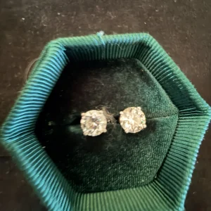 4-Carat Lab-Grown Diamond Stud Earrings