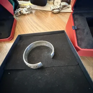 Italian Sterling-Silver Cuff Bracelet