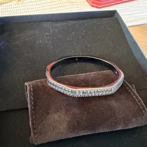 Swarovski Baguette-Cut Crystal Bangle