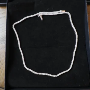 10-Carat Lab-Grown Diamond Tennis Necklace