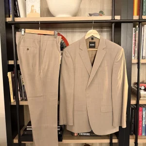 BOSS Beige Two-Piece Suit