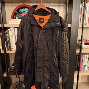 KTZ Black Long Parka