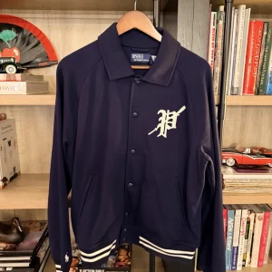 Polo Ralph Lauren Navy Varsity Jacket