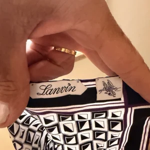 Lanvin Printed Silk Scarf
