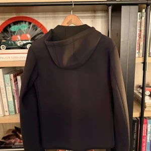 Prada Black Zip-Up Hooded Jacket