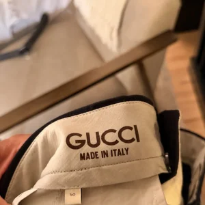 Gucci Black Cotton Cargo Pants