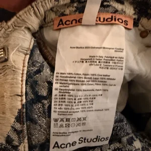 Acne Studios Distressed Jacquard Cap