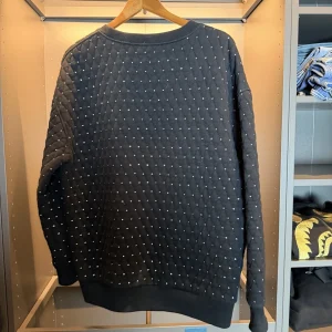 Gucci Crystal-Studded Logo Sweatshirt