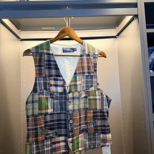 Polo Ralph Lauren Madras Patchwork Vest