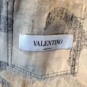 Valentino Camouflage Military-Patch Shirt