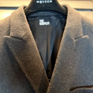 The Kooples Charcoal Double-Breasted Coat