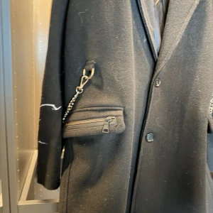 Reiss Beige Checked Double-Breasted Blazer
