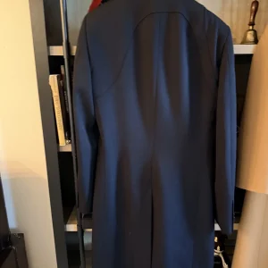 Alexander McQueen Black Harness Overcoat