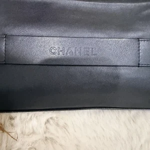 Fendi Vintage Black Zucca Shoulder Bag