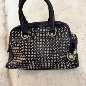 Celine Color-Block Chain Clutch