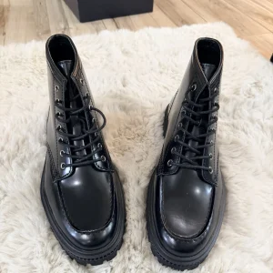 Boris Bidjan Saberi Leather Lace-Up Boots