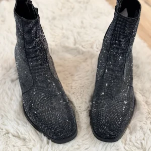 Balmain Crystal Chelsea Boots