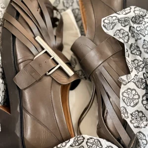 Alexander McQueen Fringed Monk-Strap Shoes